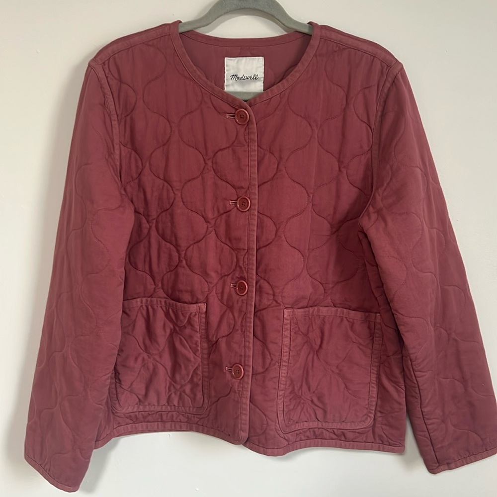 Madewell women’s cotton quilted liner jacket